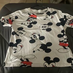 Mickey Mouse White T-shirt